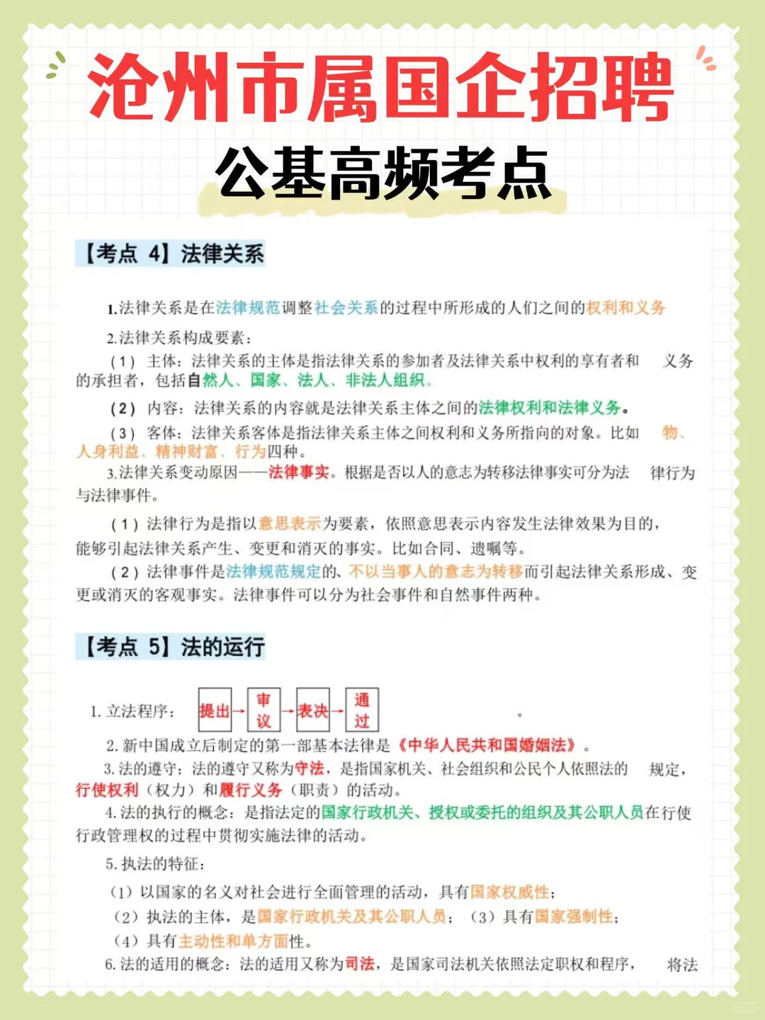 沧州市市属国企招聘考试，今年很容易稳过