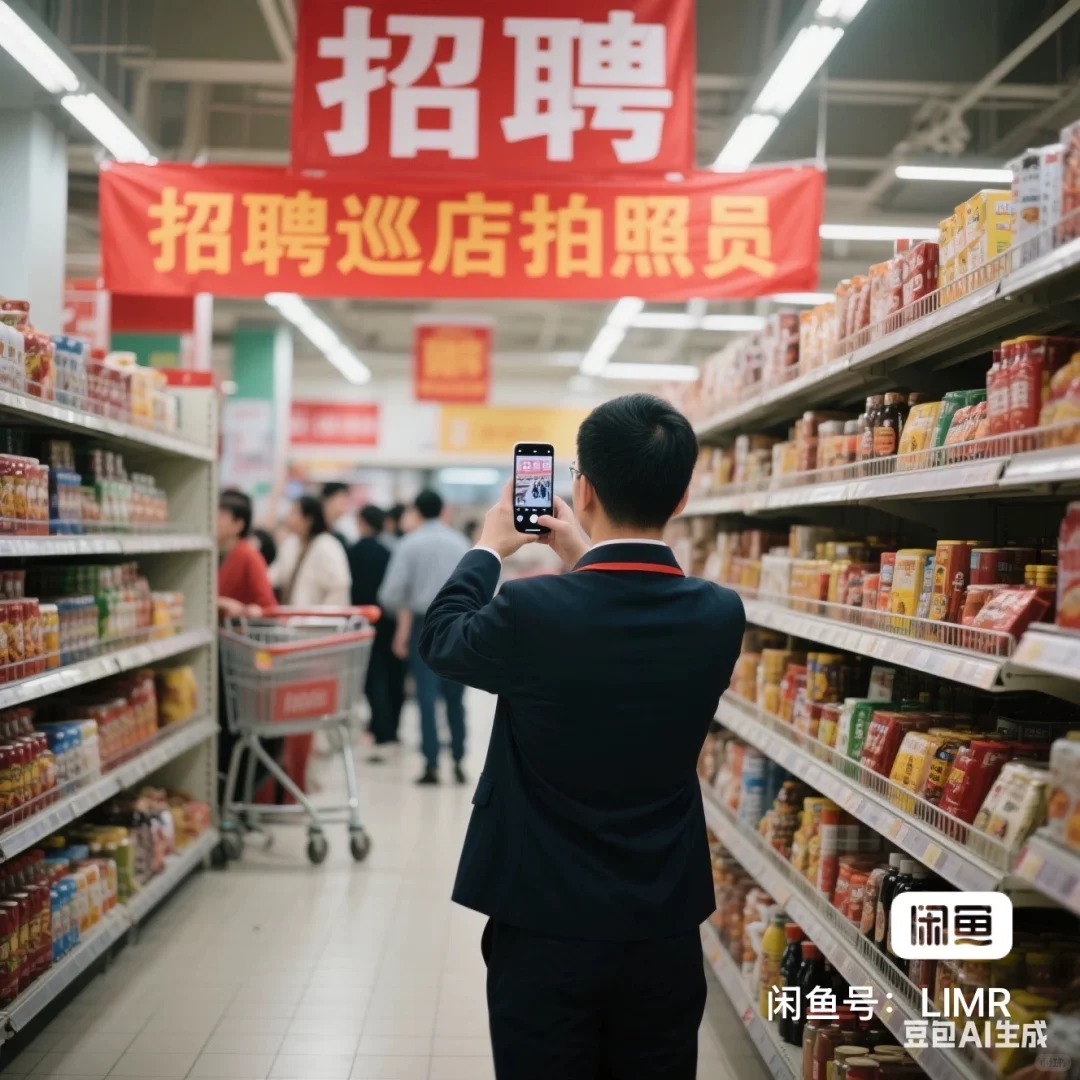 河南安阳县巡店拍照。日结：20元／店