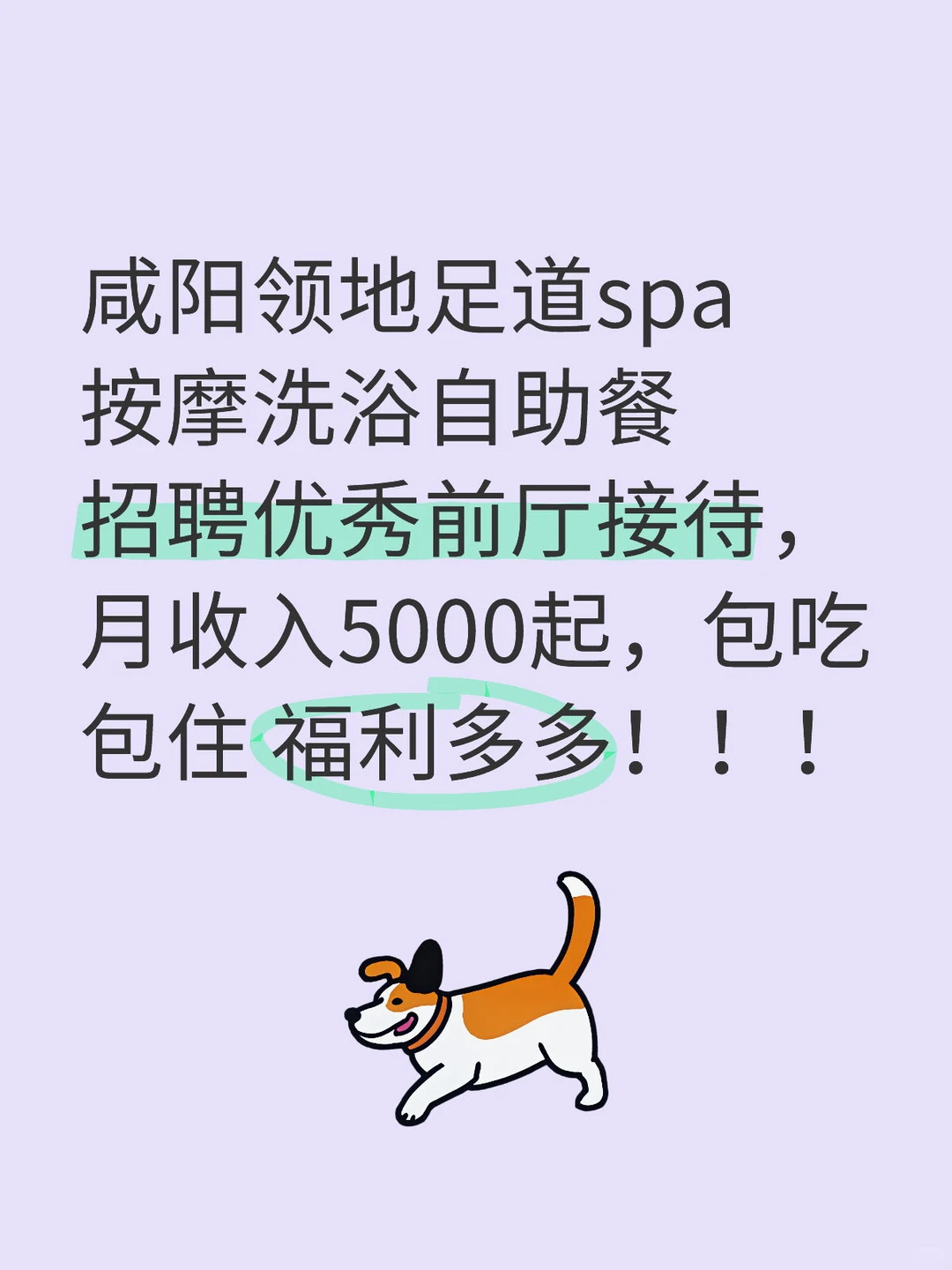 招聘！！！咸阳市秦都区