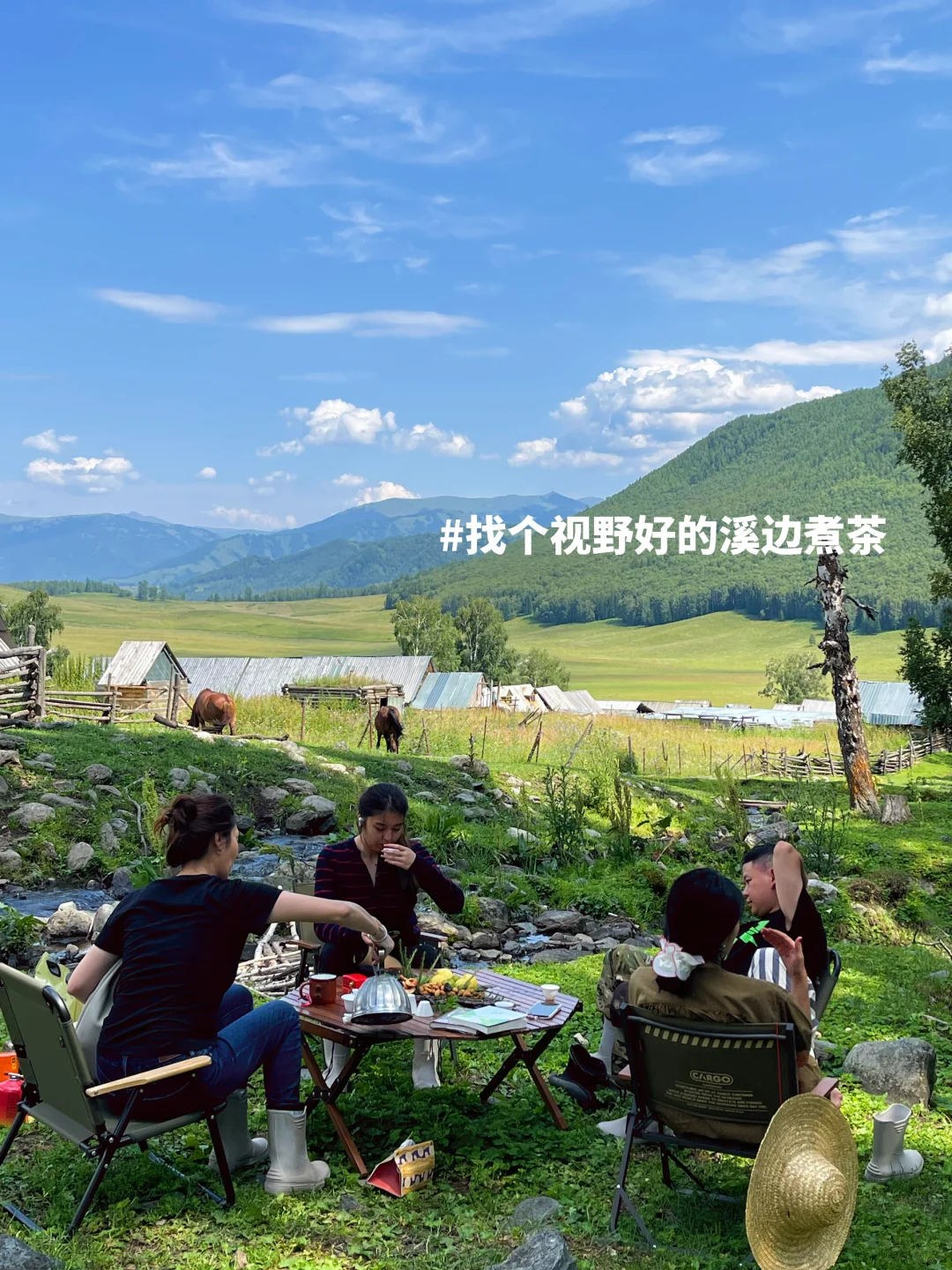 新疆招人，在草原边上班，天天带薪看雪山