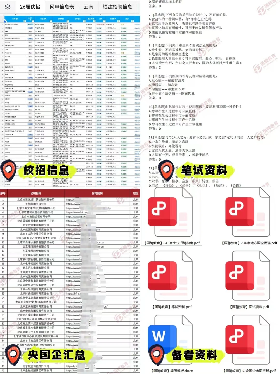 昨天内蒙竟然开了这么多秋招企业！
