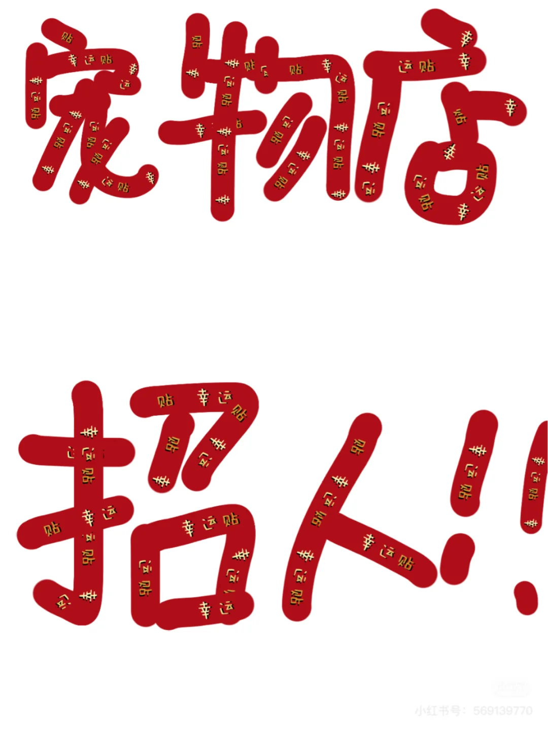 葫芦岛宠物店招聘！！！