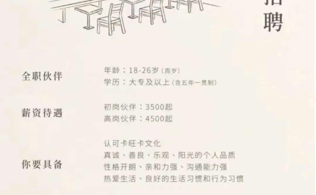 滁州卡旺卡招聘