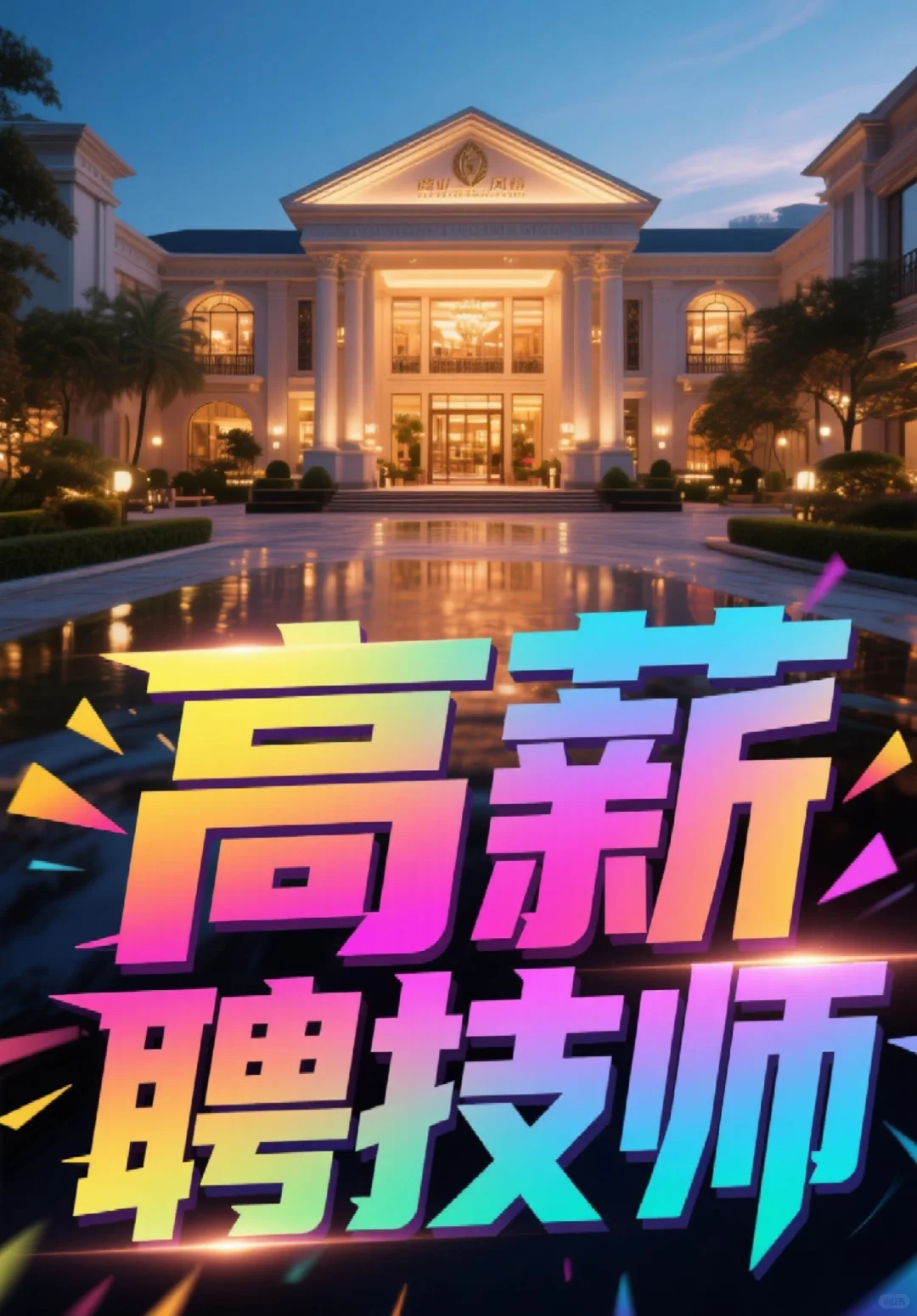 高薪诚聘，招聘技师，技师