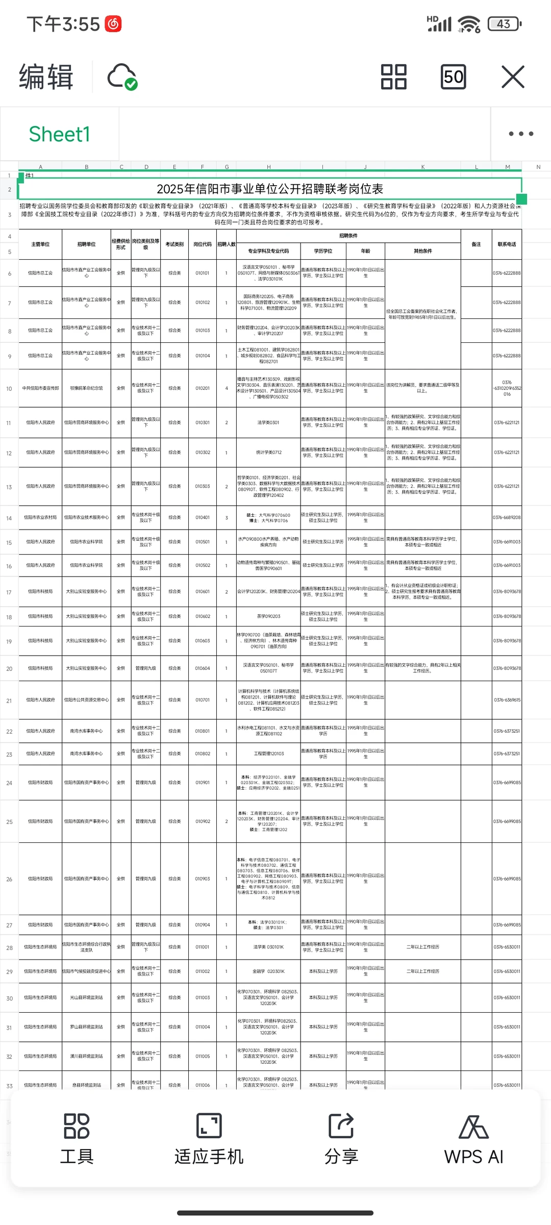 又一个地区招人了！快冲