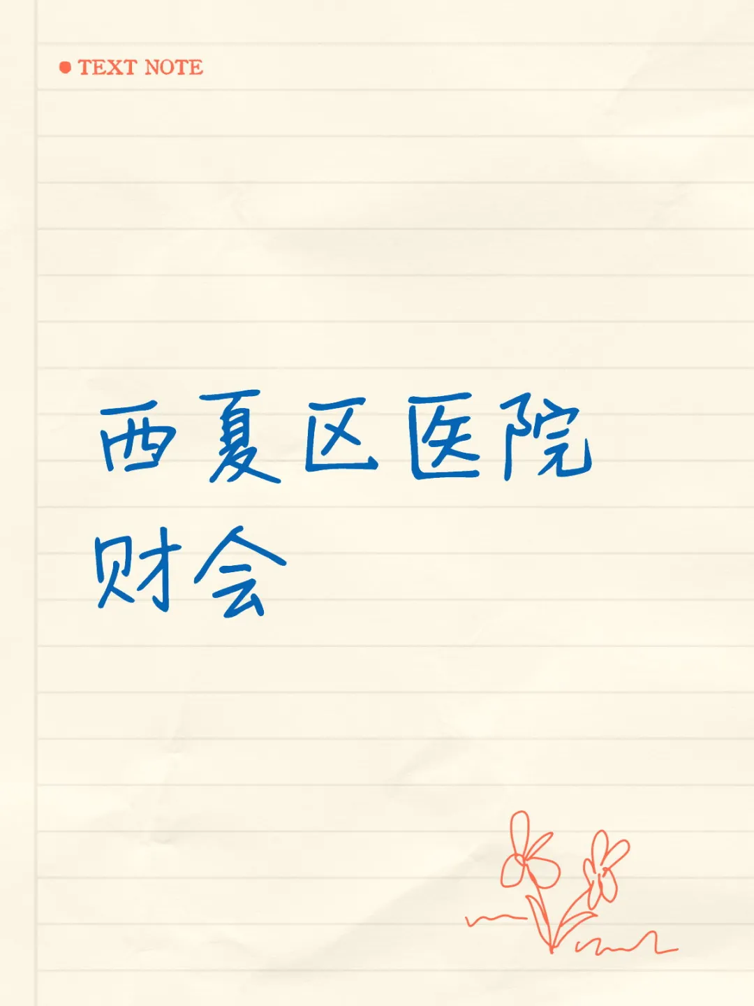 西夏区医院财会