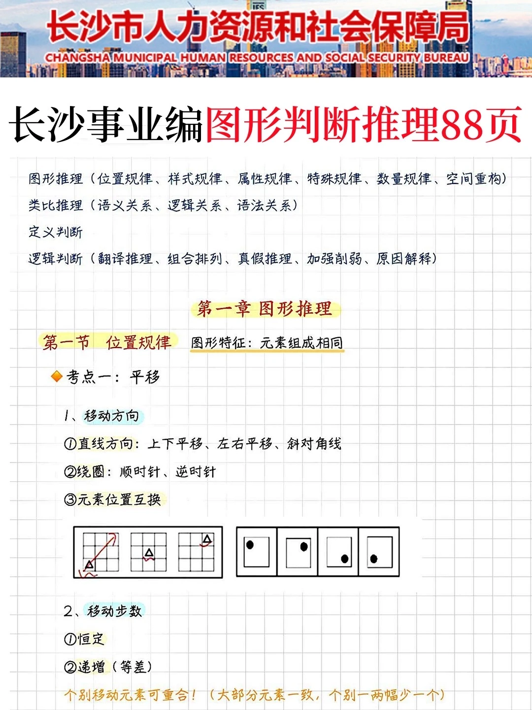 1.10长沙市事业编就这14页，一周背完保底85