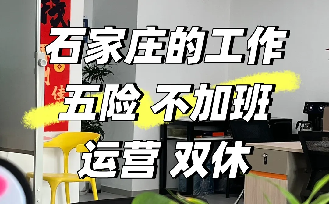 石家庄的工作开始最后一轮招聘