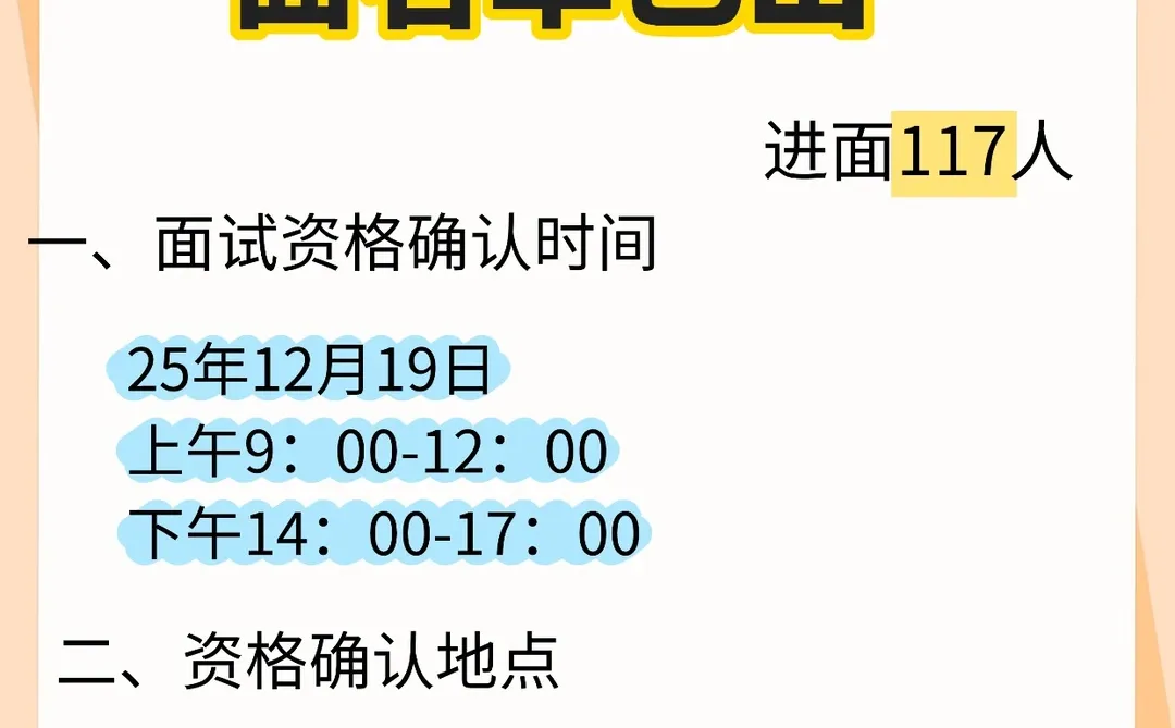快看！杞县特招医进面117人