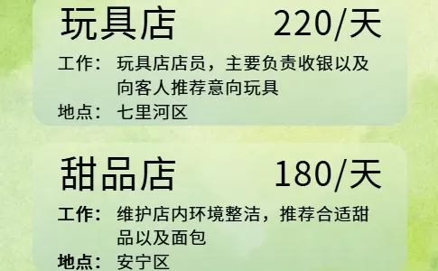 兰州日结兼职·四区急招·地图上线！