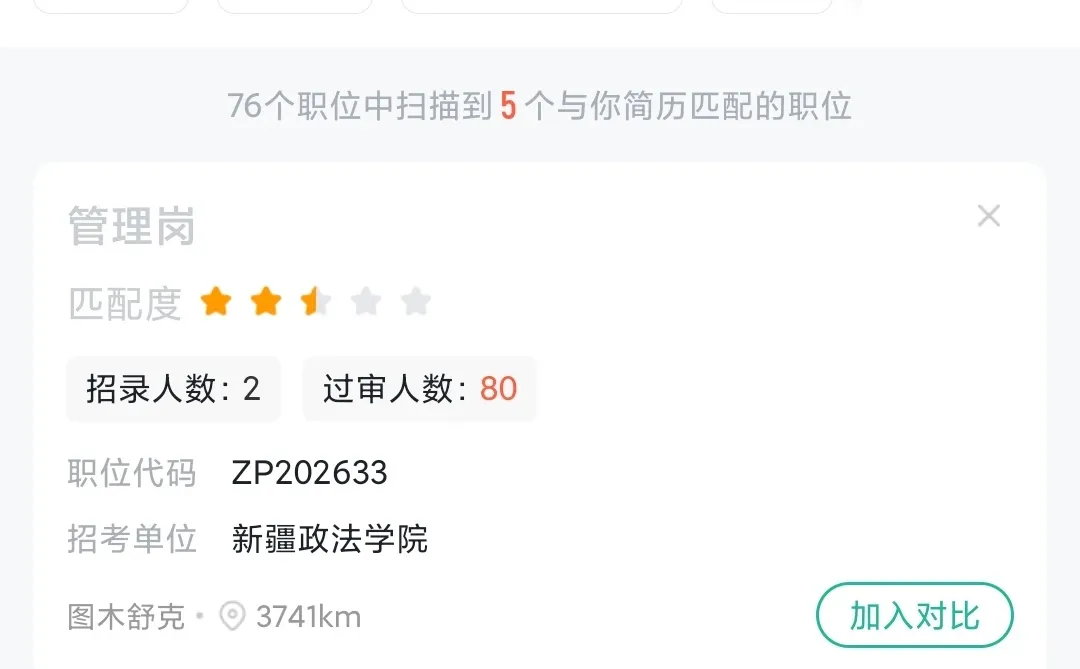 新疆政法学院报名数据
