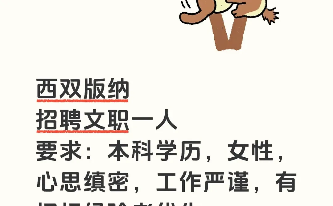 招聘律所文职一名