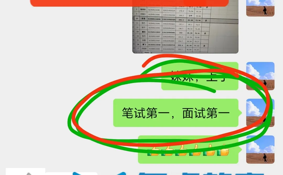 沾沾最新的喜气，祝大家国考必胜🥇