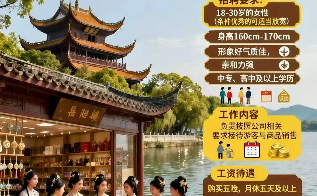 景区文创店招人啦❗️❗️