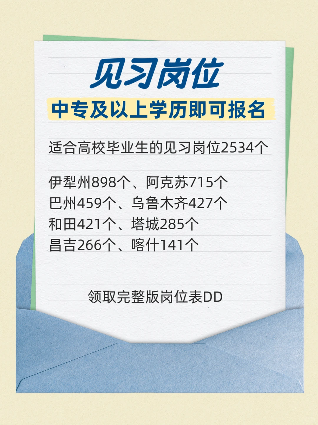 自治区发布第三批3980个就业见习岗位