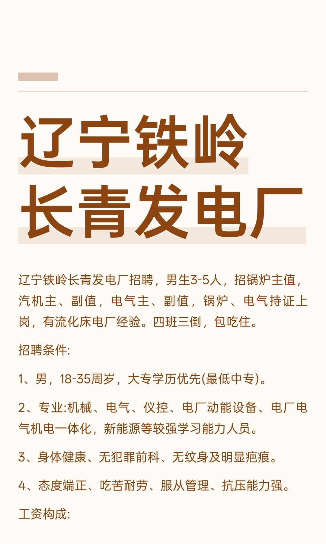 辽宁铁岭长青发电厂