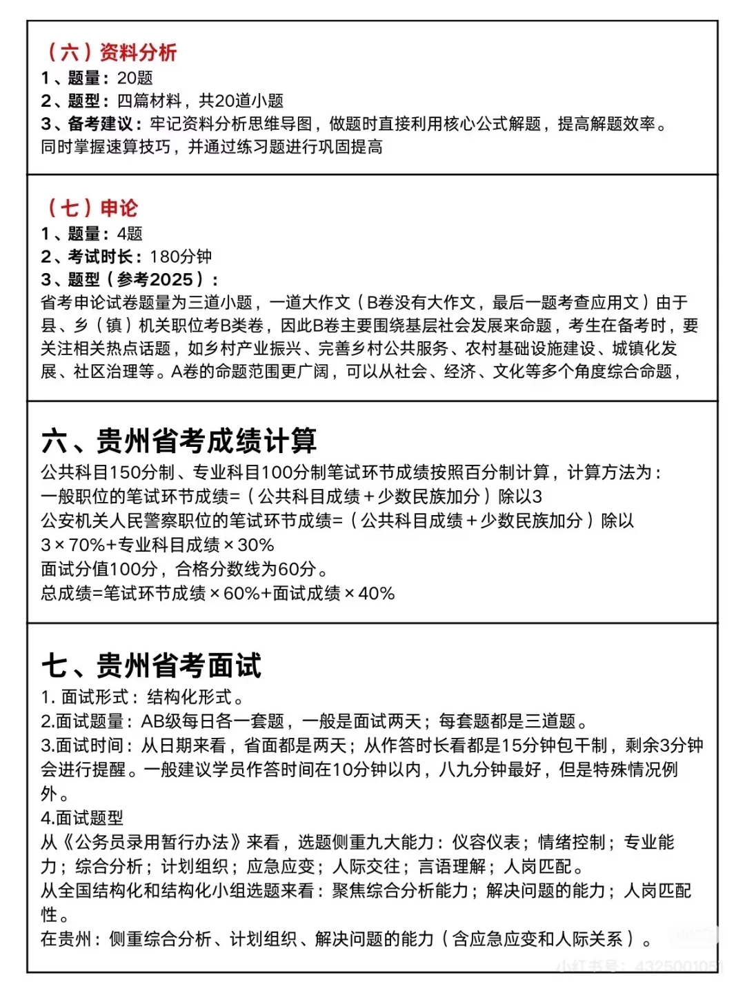 贵州26省考概况🔥