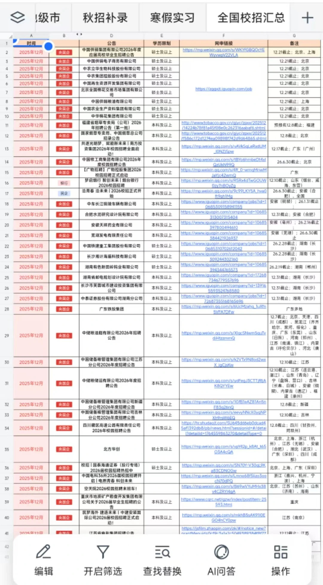 12.4 突然就get到投湖南秋招的魅力了！