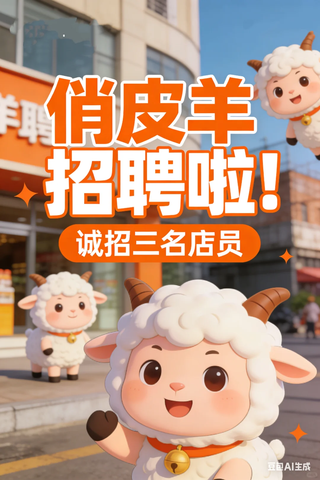 太原市万柏林区俏皮羊招聘啦