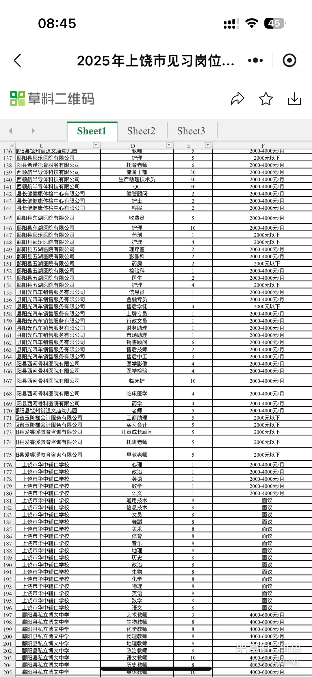 2025年上饶市第四批就业见习岗位来了