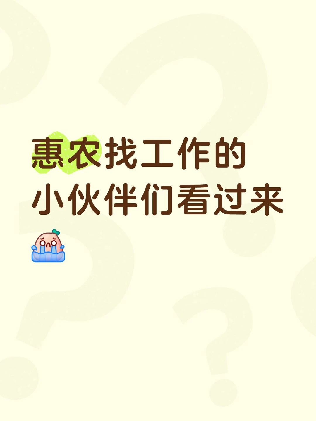 惠农区找工作的宝在哪