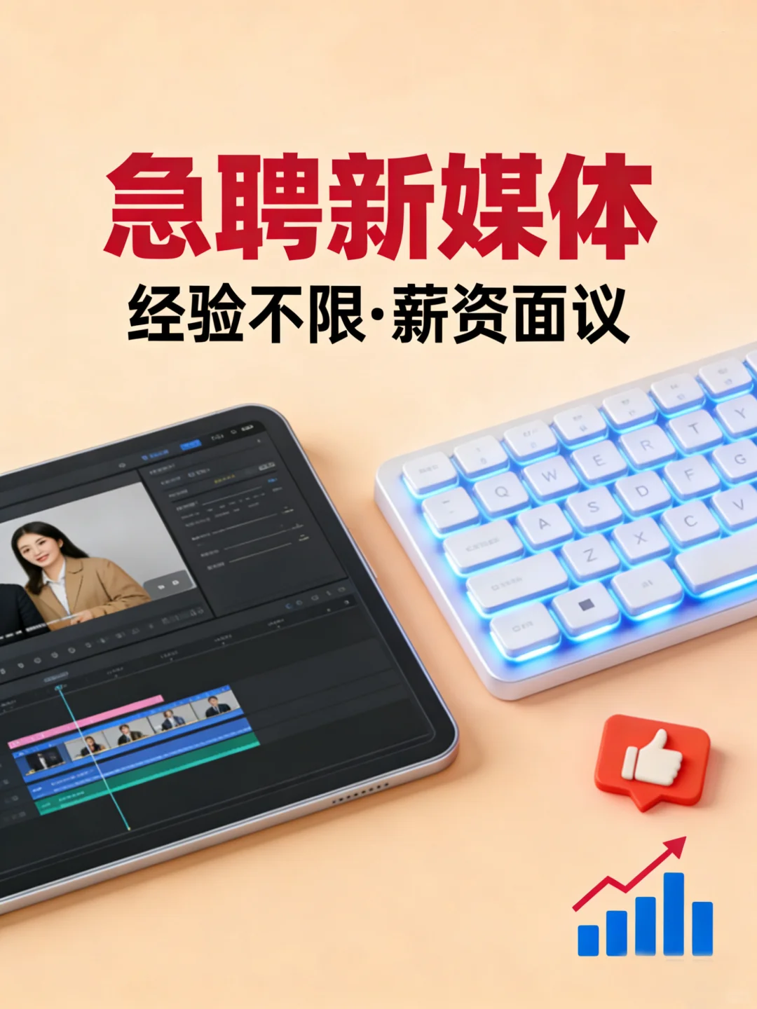 寻新媒剪辑小能人❗️❗️