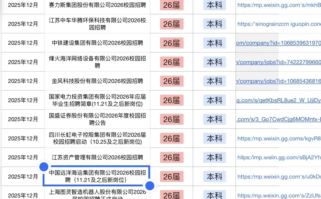 果然，浙江最后开的校招才是王炸😎