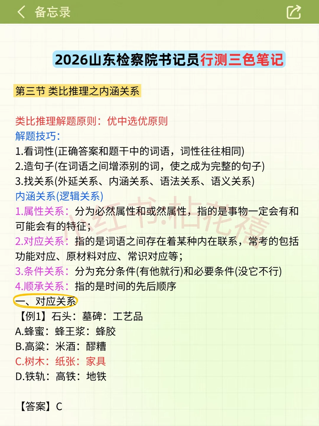 10天极限过山东检察院书记员考试（差生版）