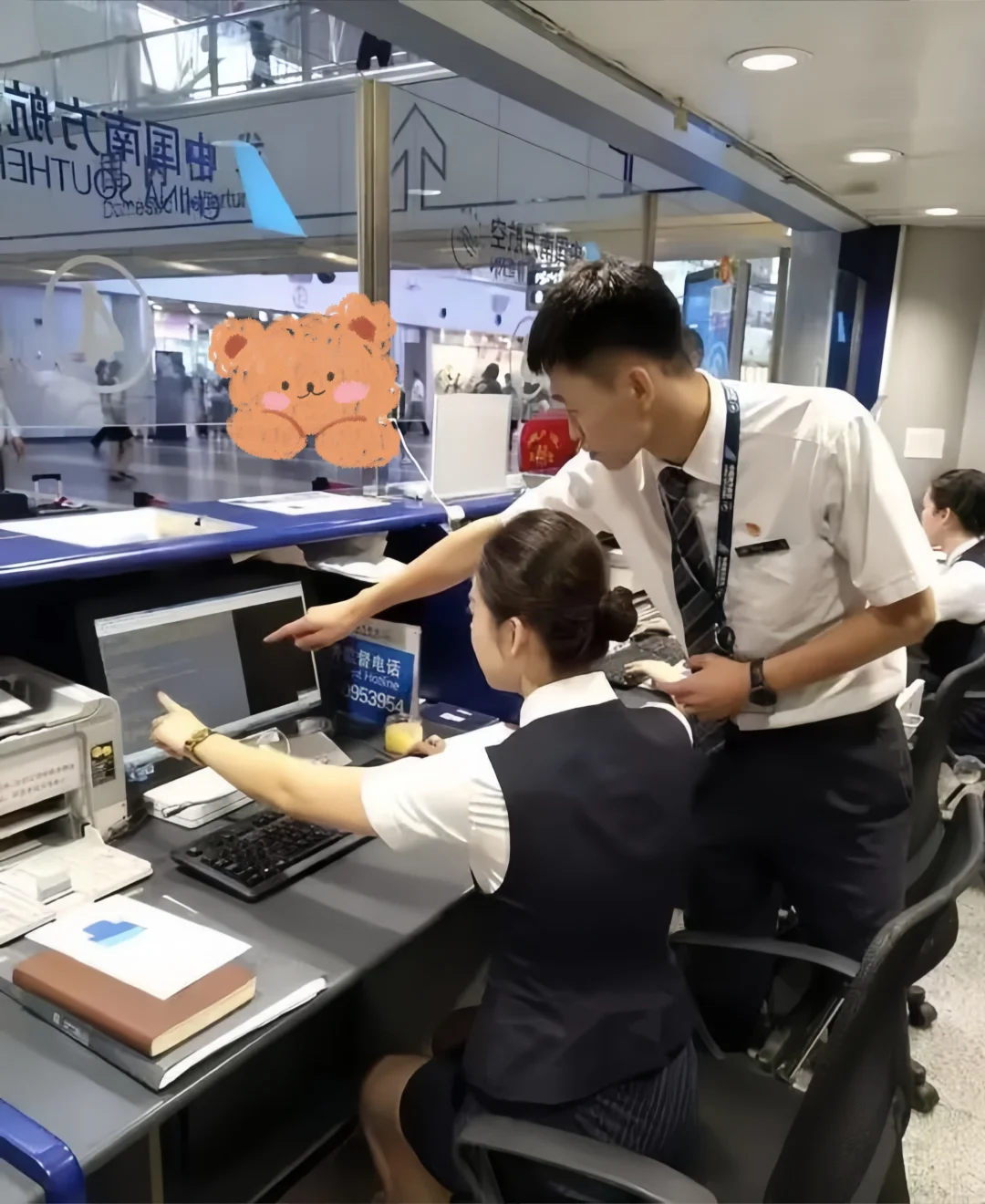 有人想来湖北机场工作吗？双休到手7000+哦