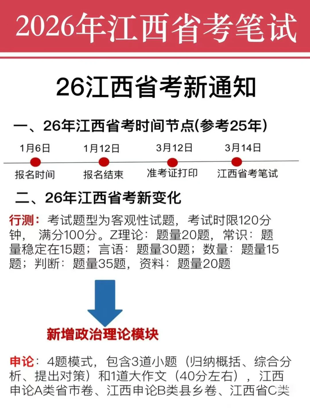 大上午的，江西省考通知大家都收到了吧