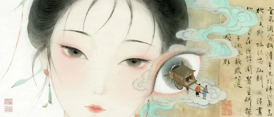 一些很有想法的聊斋构图AI实验，伟大！