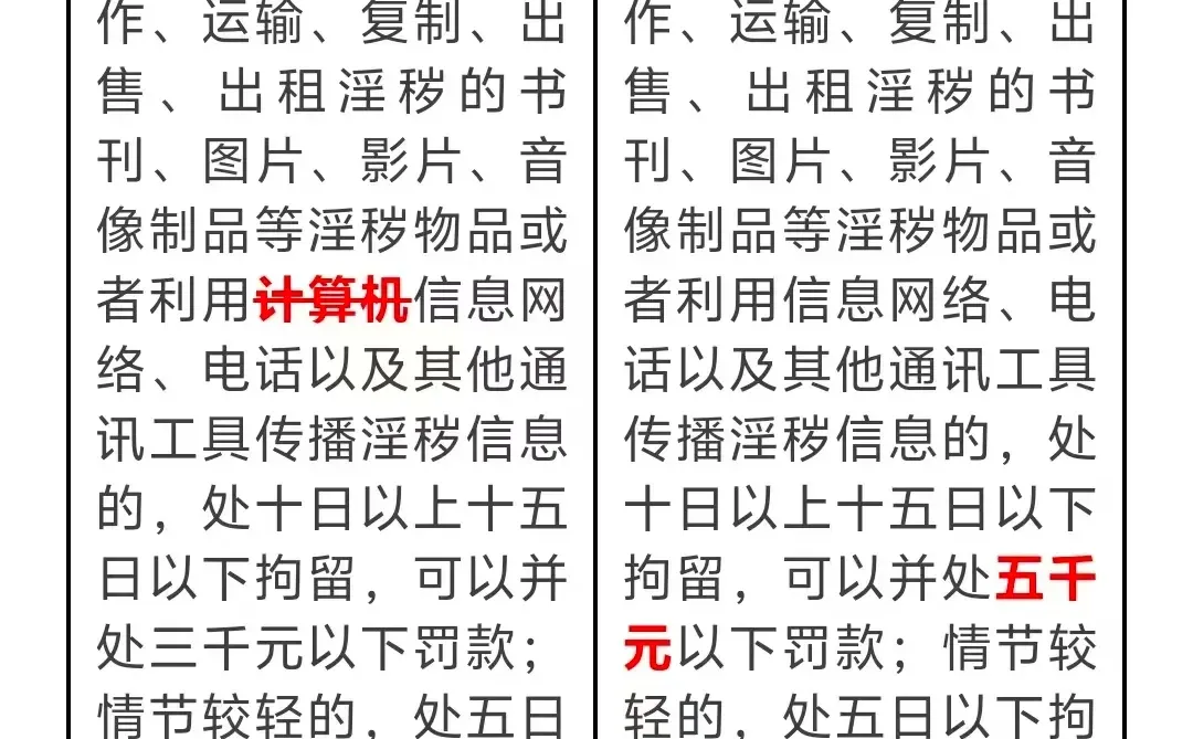 向好友发不雅照算违法？别误读