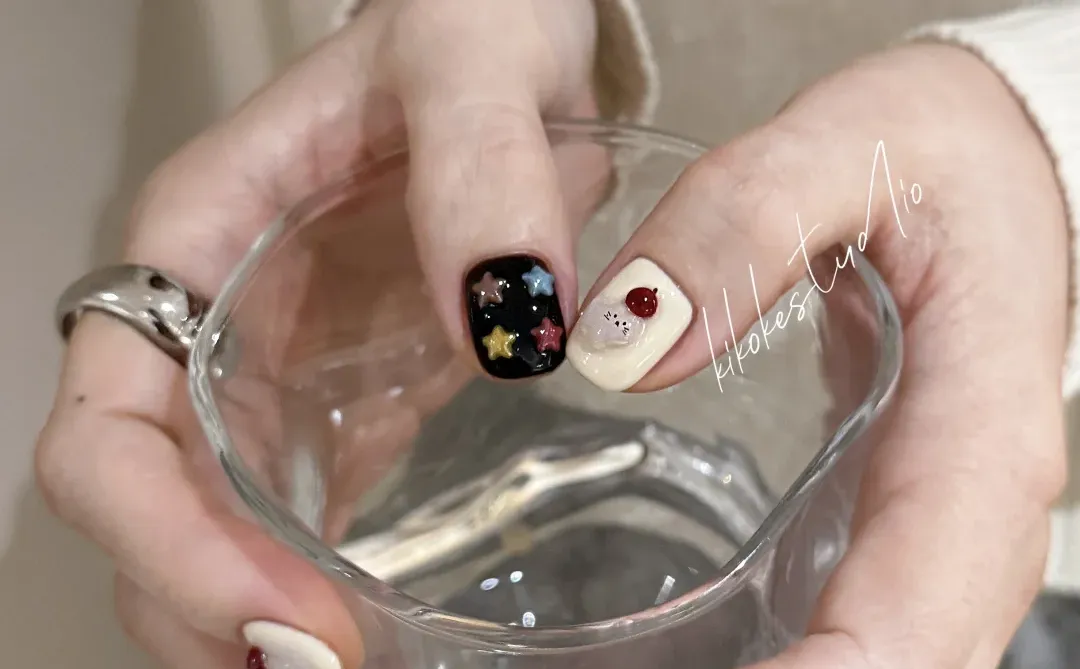 🍒🐄🍪🌟奶呼呼的～｜绍兴美甲