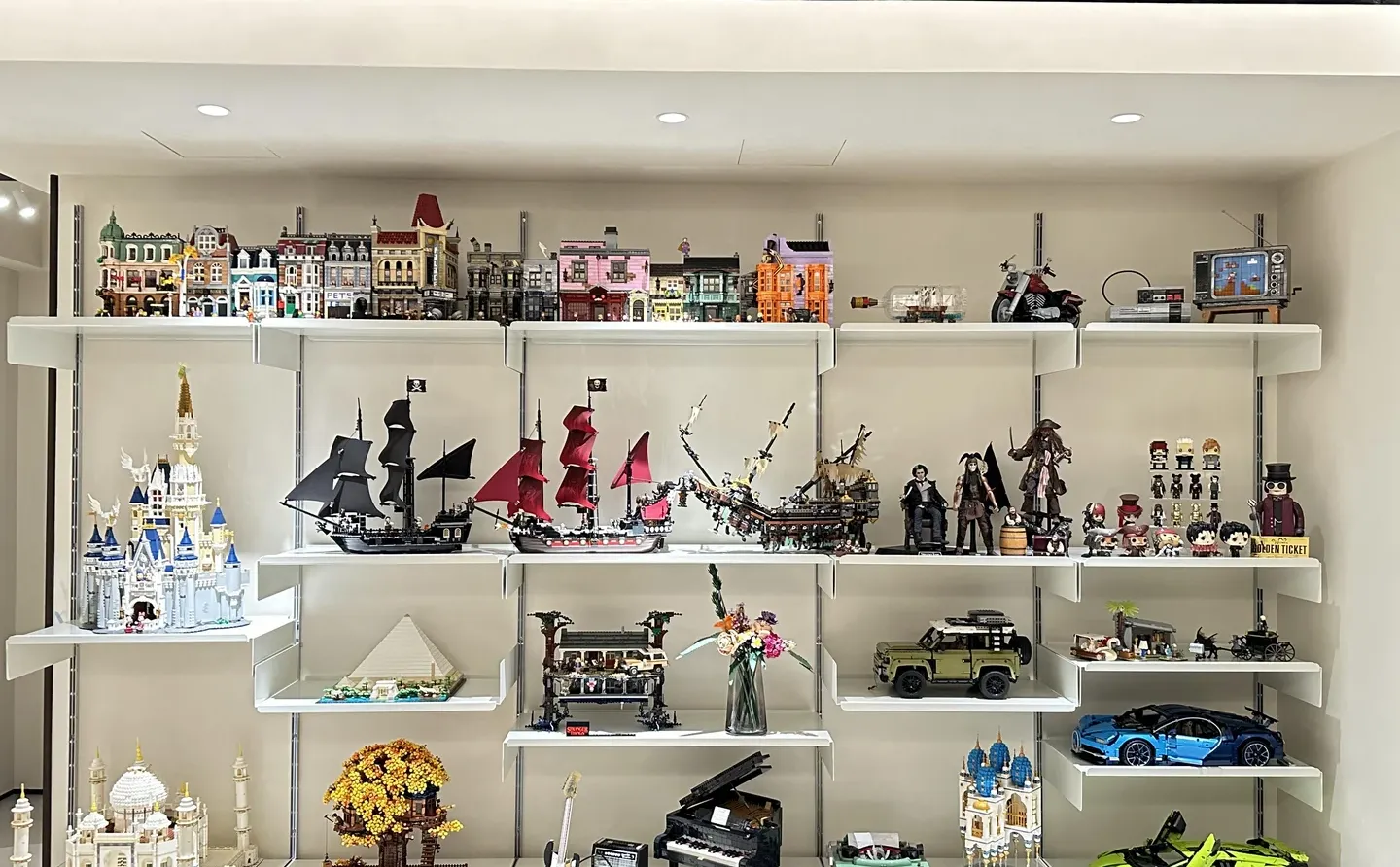 ✨平替乐高太绝了！我的收藏墙成型啦✨