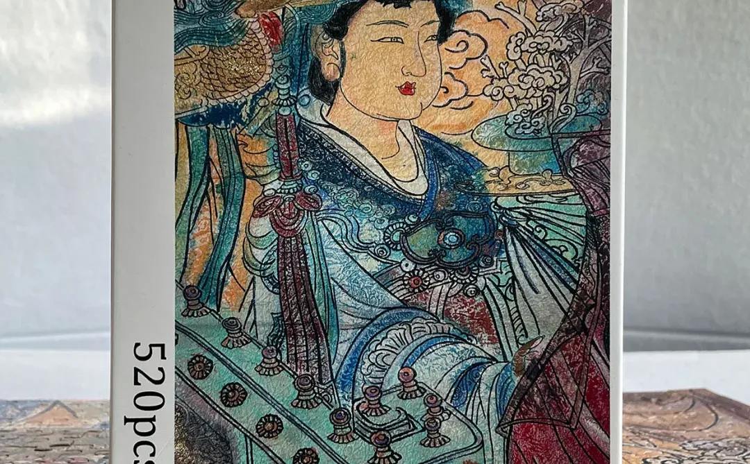 当我把壁画做成拼图搬进了家