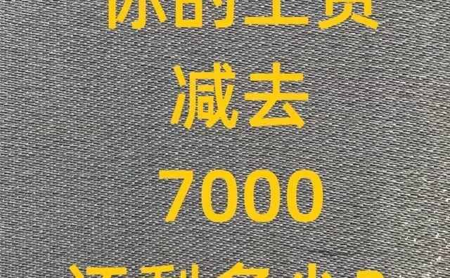 还有多少薪资 我的钱呢 月薪 不懂就问系列