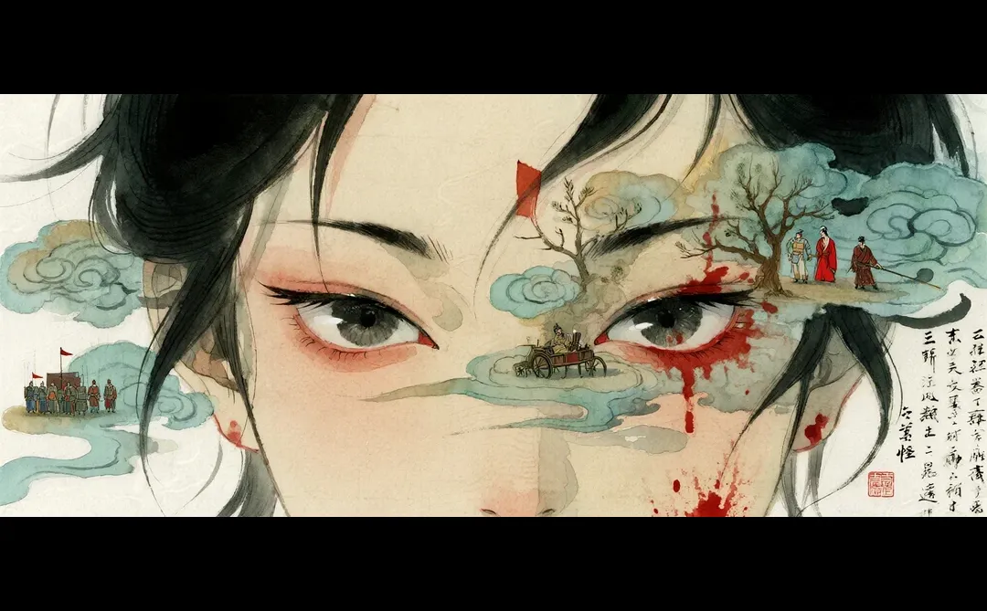 一些很有想法的聊斋构图AI实验，伟大！