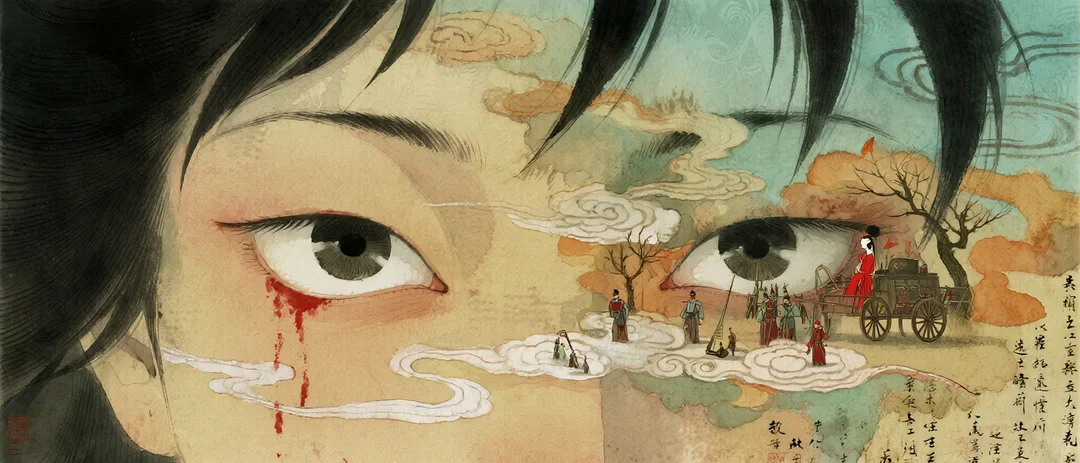 一些很有想法的聊斋构图AI实验，伟大！