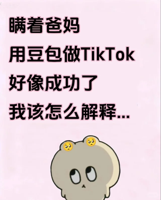 瞒着爸妈用豆包做TikTok，好像成功了