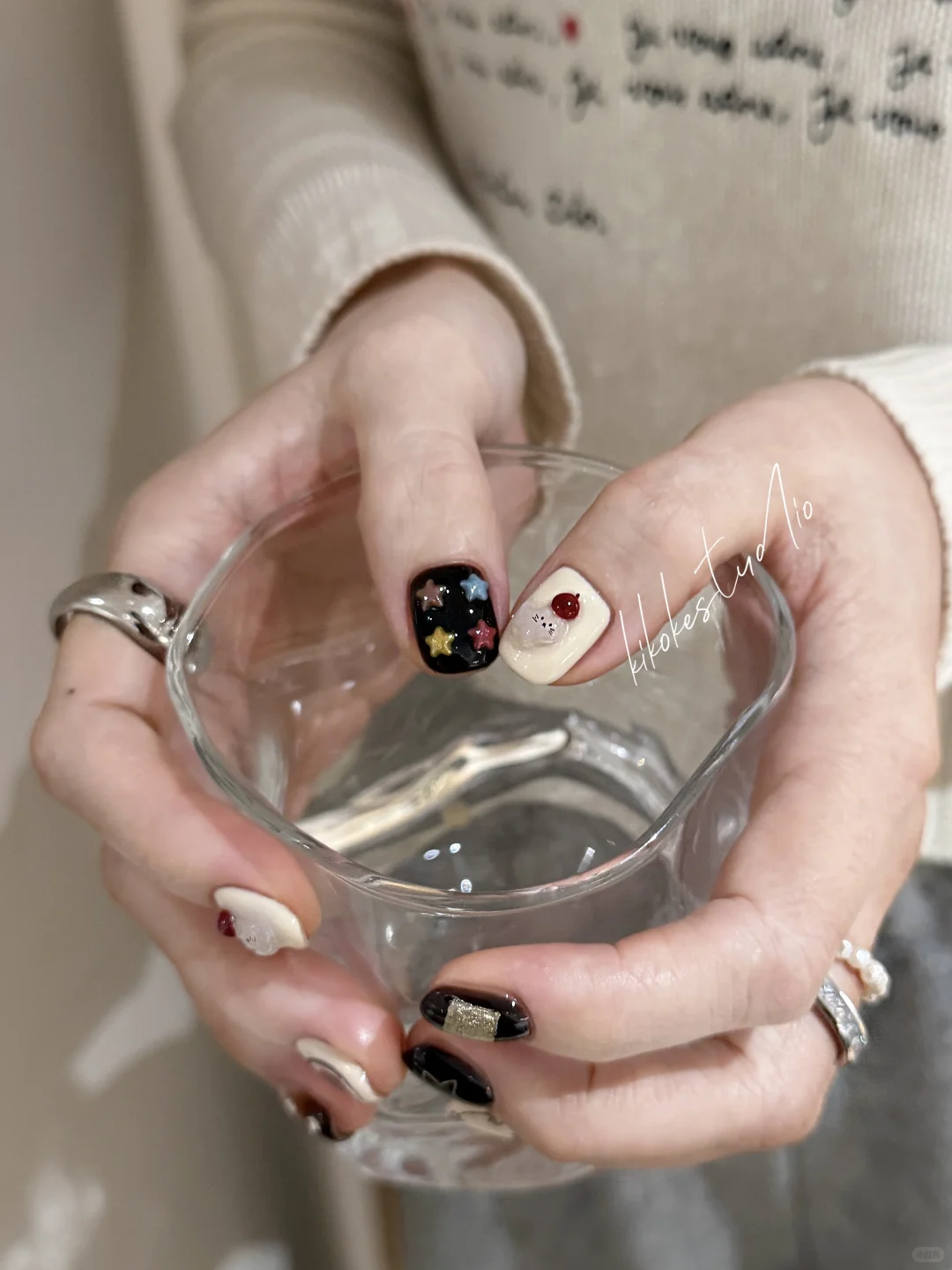 🍒🐄🍪🌟奶呼呼的～｜绍兴美甲