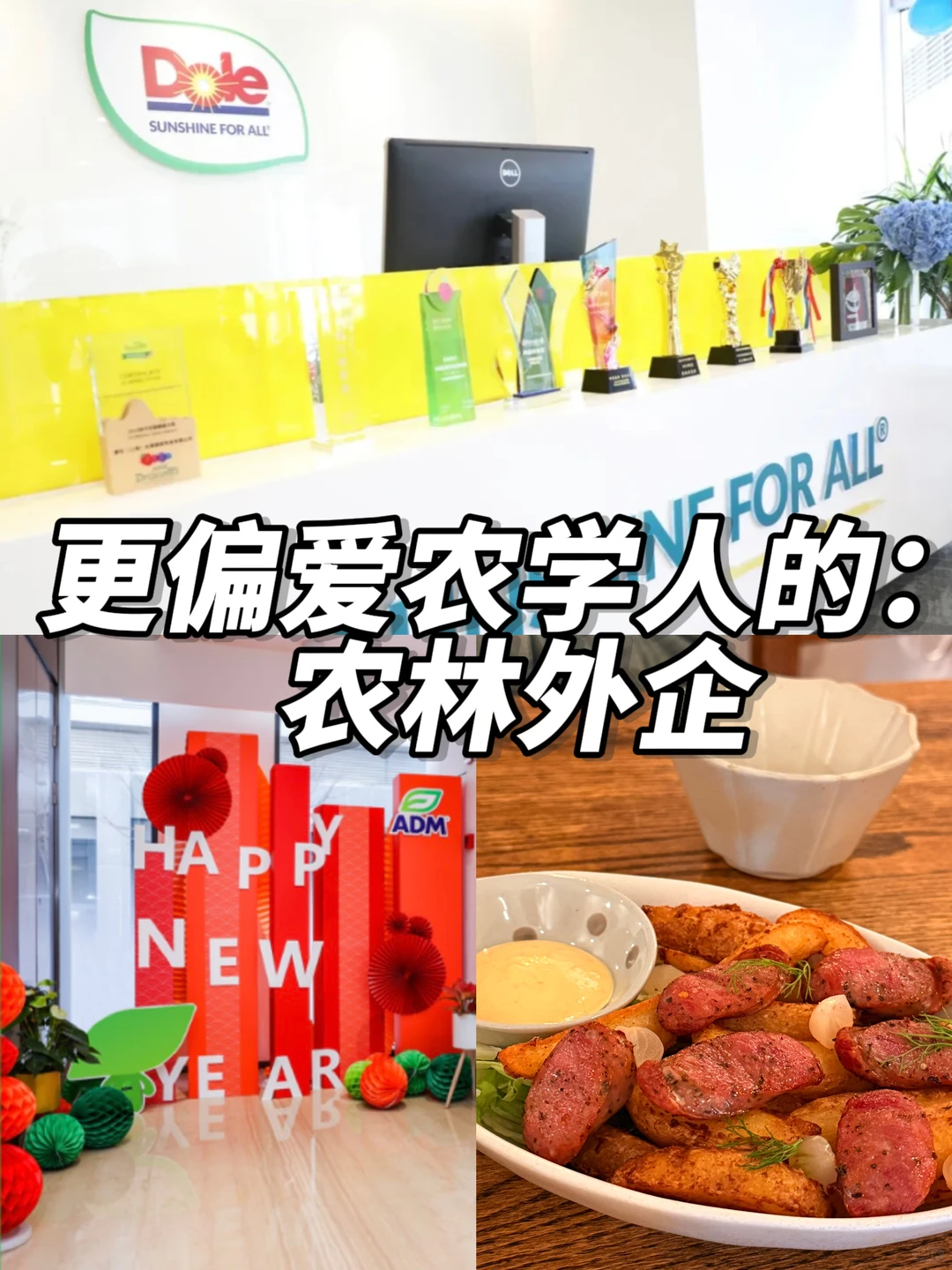 更偏爱农学人的：农林外企
