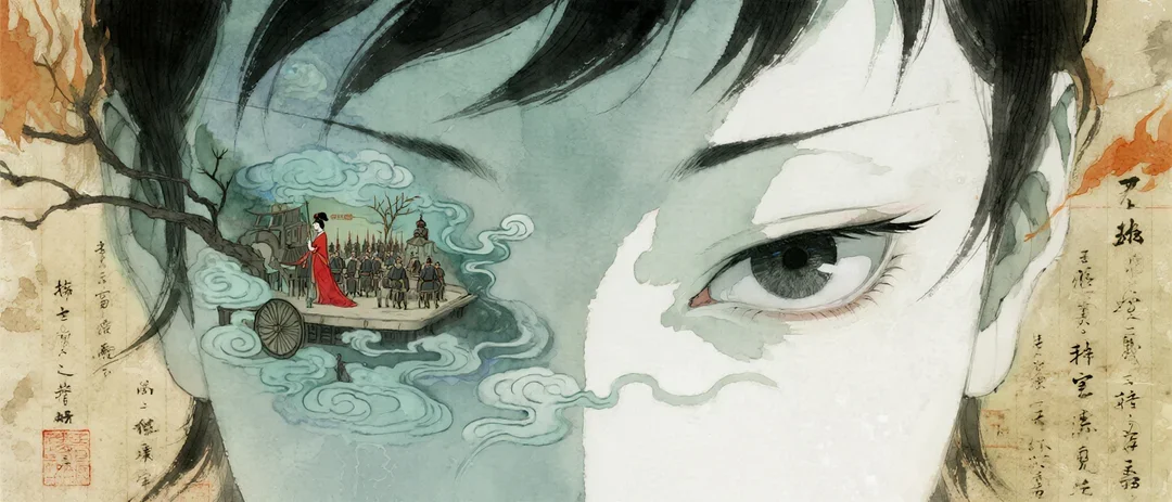 一些很有想法的聊斋构图AI实验，伟大！