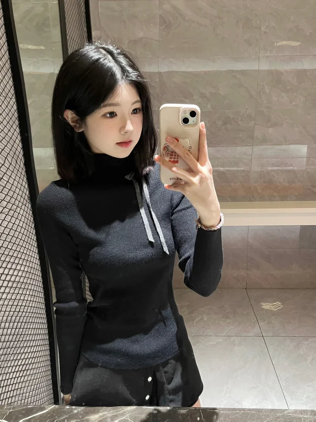 方圆脸短发 好适合秋冬