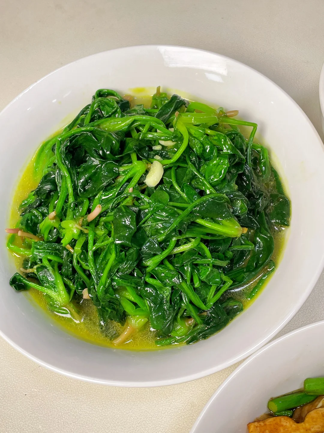 和五岁儿子的晚饭