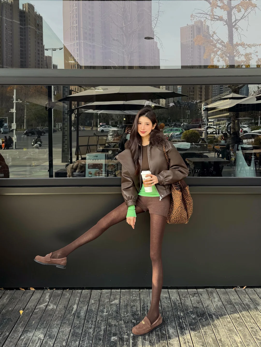 反复get到棕色裤袜 美拉德好美！