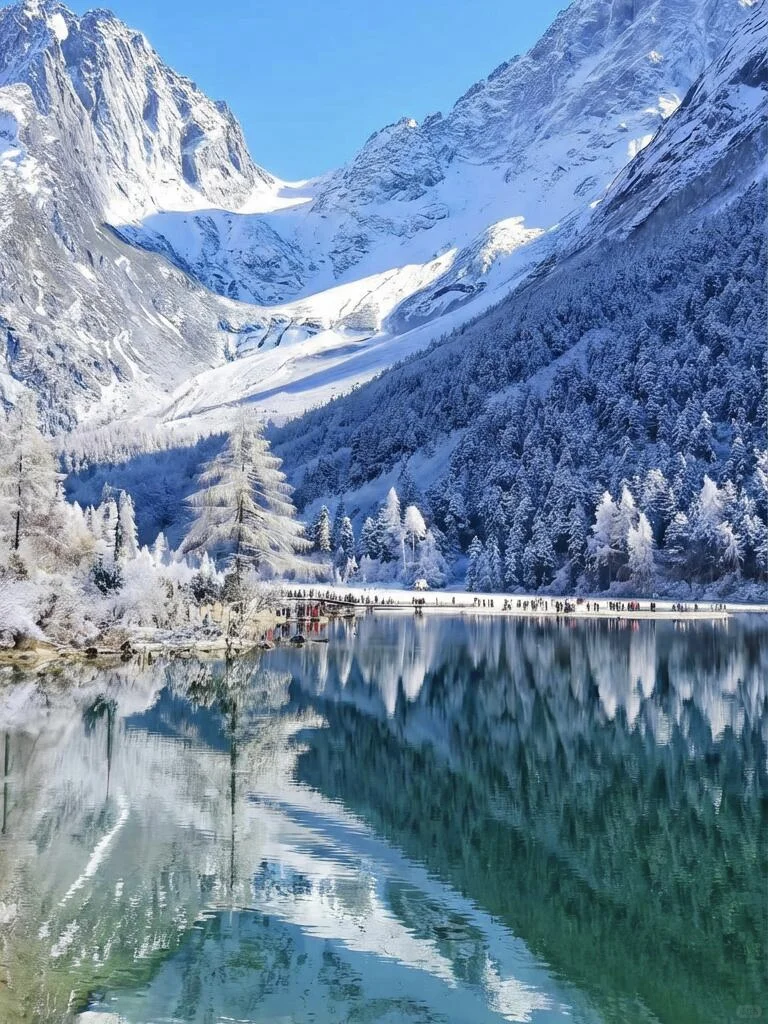 12.22📍毕棚沟现状，live实况直出，美疯了...