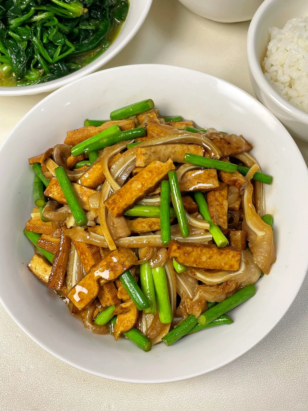 和五岁儿子的晚饭