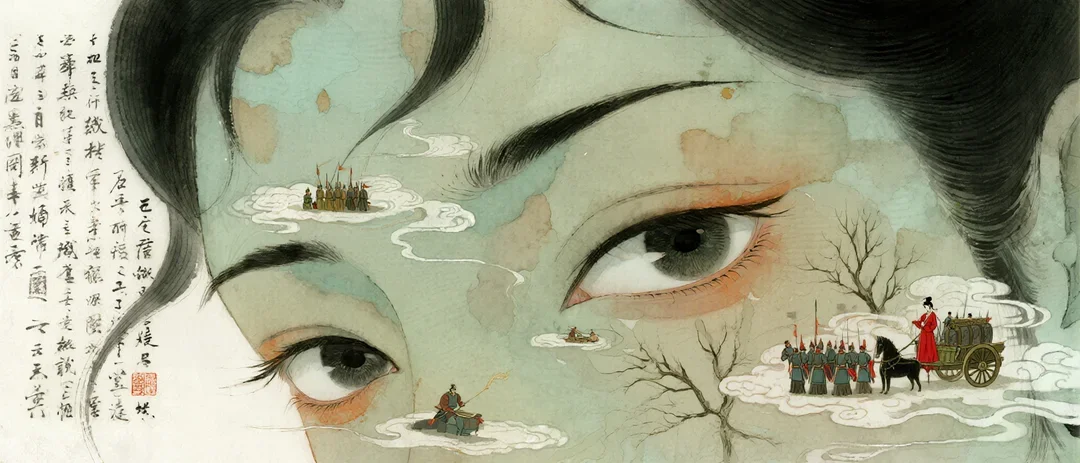 一些很有想法的聊斋构图AI实验，伟大！