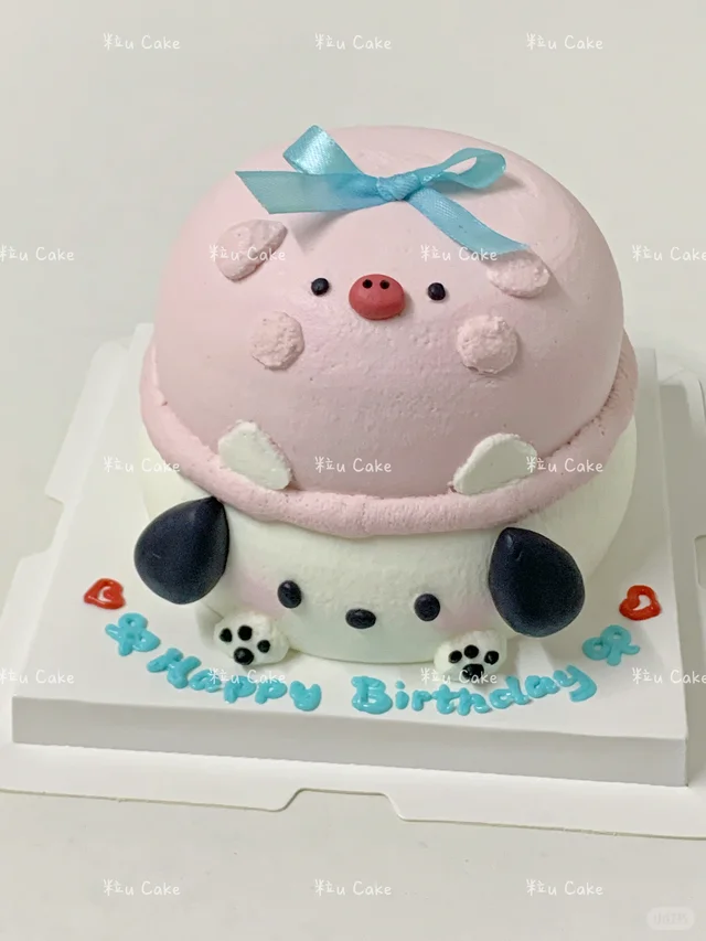 广州｜帕恰小狗猪猪蛋糕