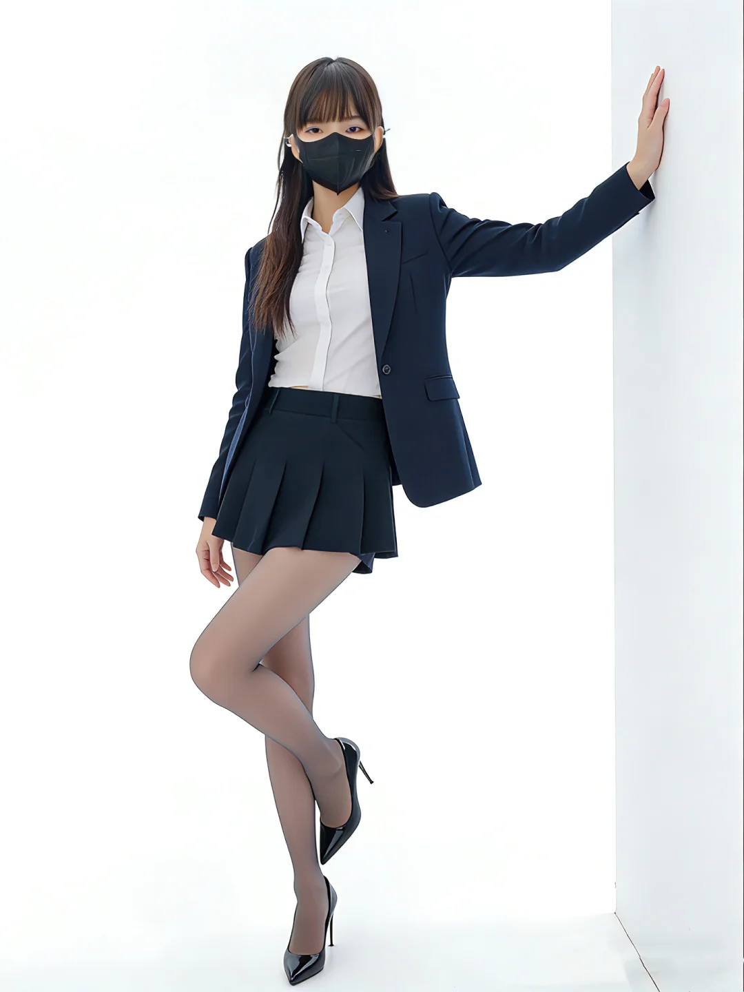 JK裙与商务装的碰撞！